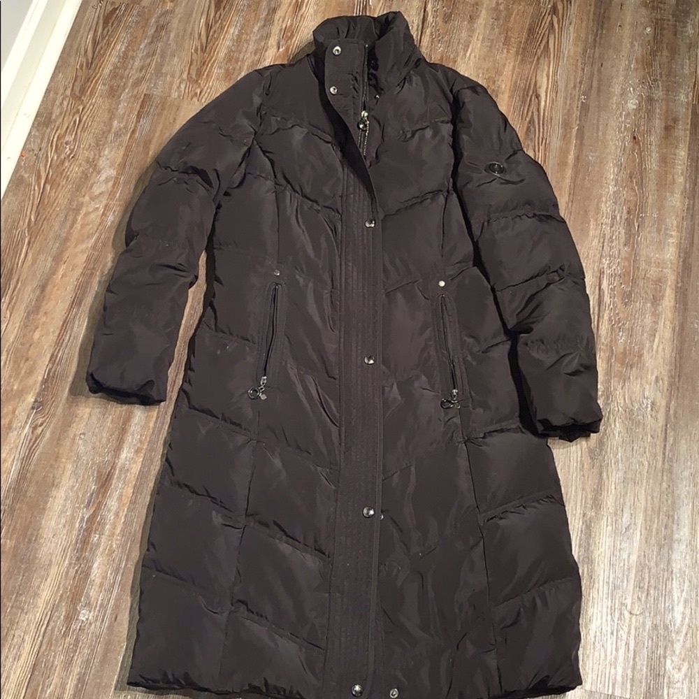 Calvin Klein Down Father long trench coat!